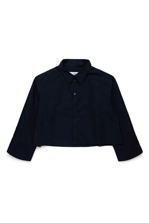 black cotton shirt MAISON MARGIELA KIDS | M60658MM014M6900